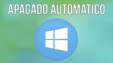 APAGAR LA PC DESPUES DE UN DETERMINADO TIEMPO | SIN PROGRAMAS | 2018