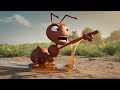 The Sticky Trap Ambush | 4k video | #ant #shorts #funny #viral |