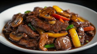 Carne com legumes em 20 minutos! Você definitivamente nunca cozinhou nada assim!