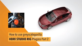 How to use HDRI Studio Rig  Cinema 4D plugins from greyscalegorilla - Part 2