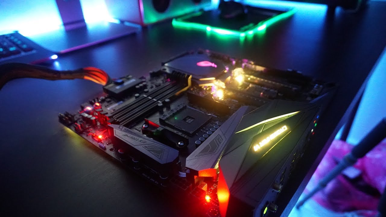 ⁣ASUS ROG CROSSHAIR VI EXTREME - Материнская плата для AMD RYZEN