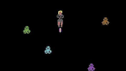 C64 Game: Bugout (Garry Kitchen