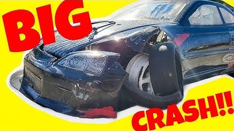 1/10th Scale Redcat Lightning Speedrun Build, 1/4th throttle Shakedown, and Crash!!