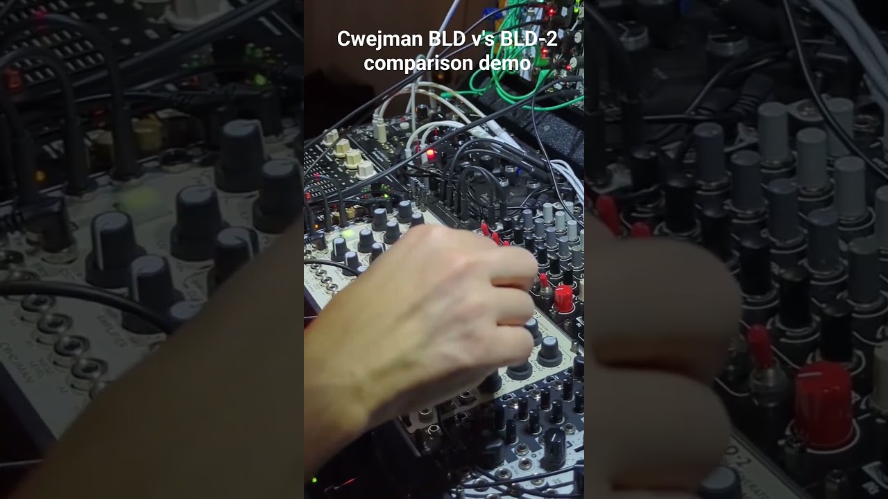 Cwejman BLD V's BLD-2 sound demo and comparison - YouTube