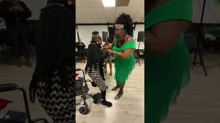 Denise Jones Niecy Birthday Entrance, Ed By Her King & 93 Yrs Old Mom Wanda Buckety-Dmv