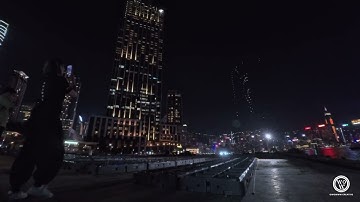 中秋夜 喝習酒・月映維港｜杯映醬香（中國香港站）Drone Light Show 2025 | 300 Drones Time-Lapse Ground View