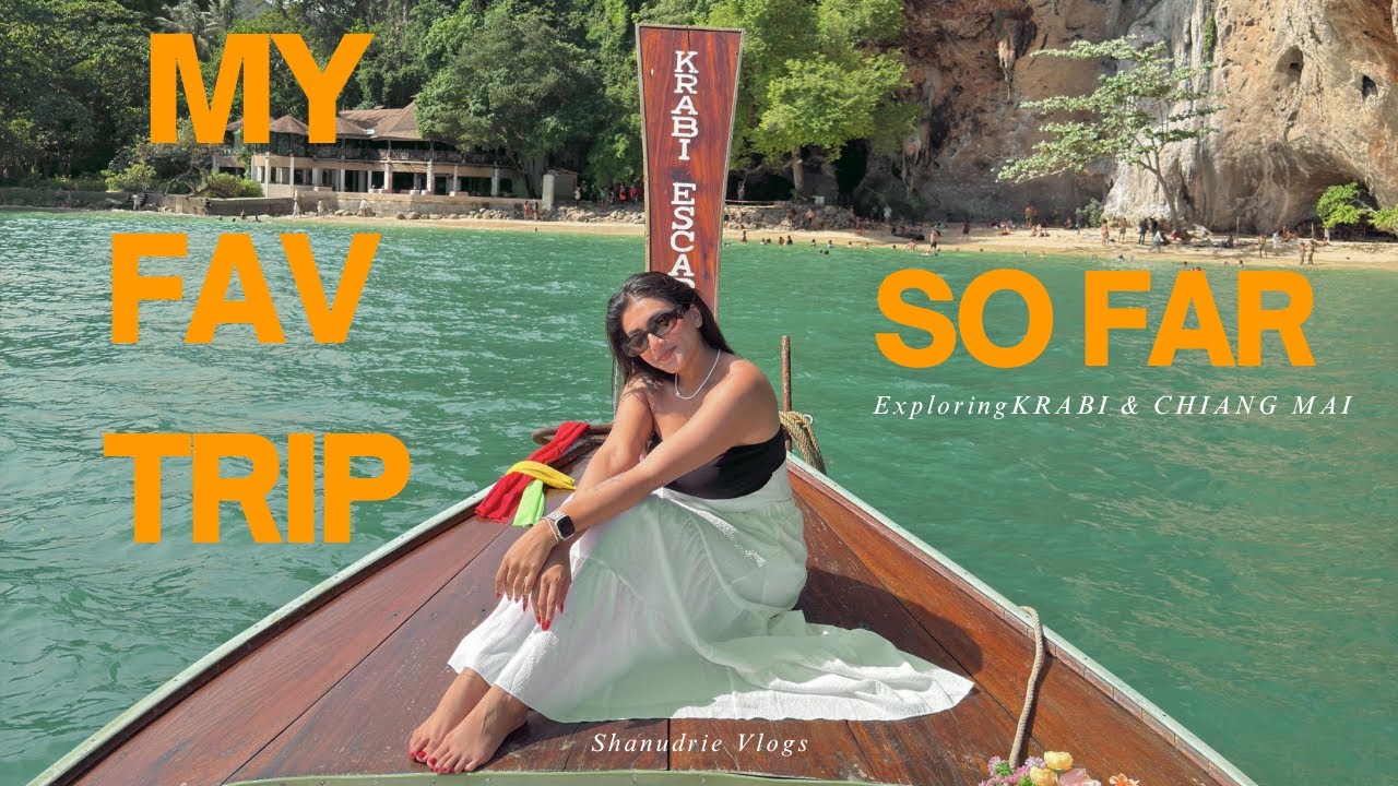මාසයක් තිස්සේ plan කරපු TRIP එක✈️ things to do in KRABI and CHIANG MAI🇹🇭Exploring new places❤️