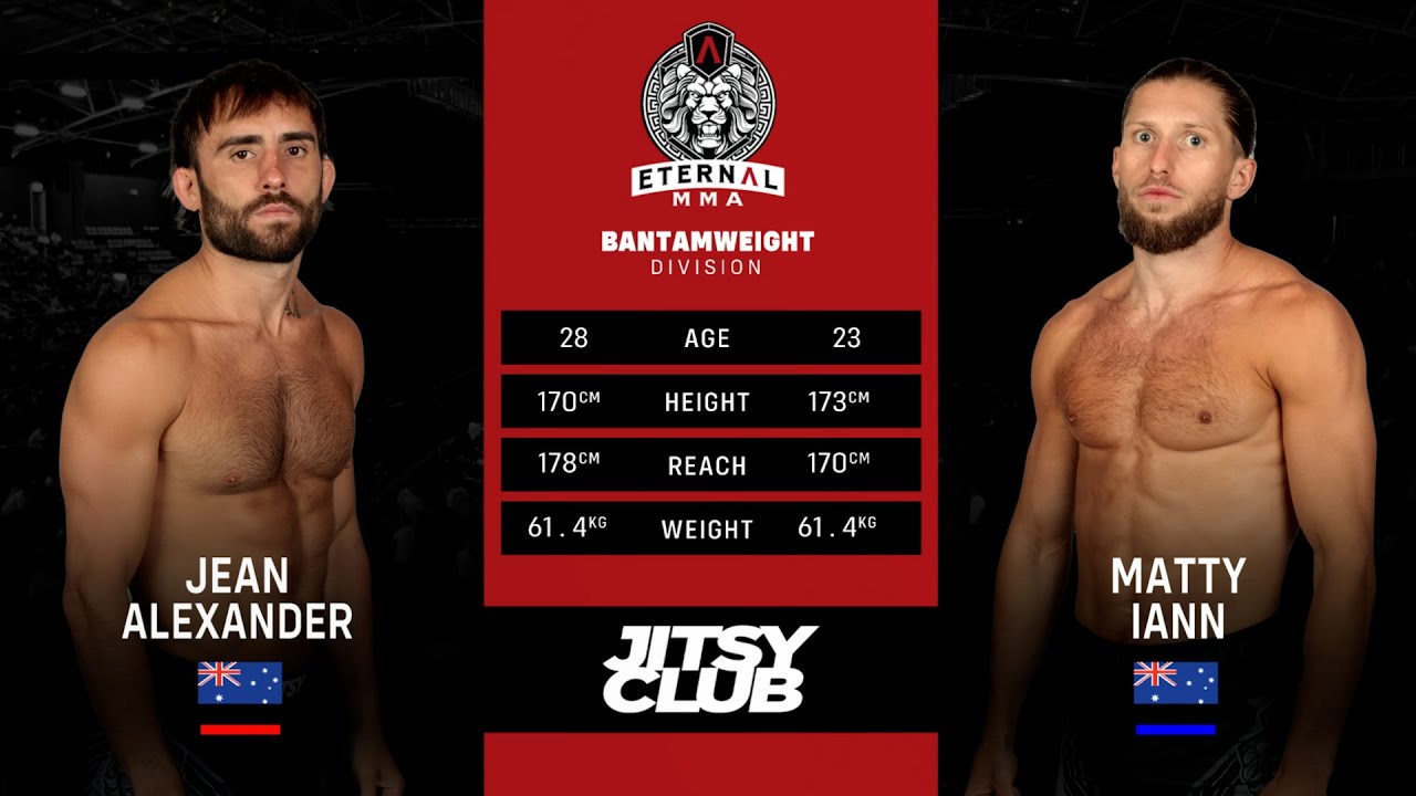 ETERNAL MMA 88 : Jean Alexander VS Matty Iann | FULL FIGHT