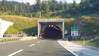 Croatia - Road Drive | Mala Kapela Tunnel