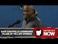 Comedian Dave Chappelle addresses Village of Yellow Springs council meeting