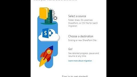 SharePoint Migration Using Microsoft Migration Tool