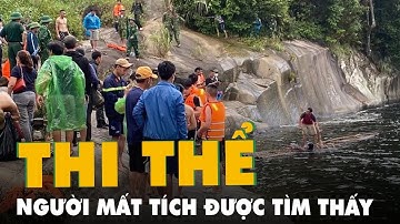 Tìm thấy thi thể người đàn ông mất tích khi tắm suối tại thác 7 tầng