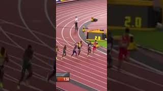 Usain Bolt sprints his last 100m - World Championships London 2017 #Shorts  #Edit