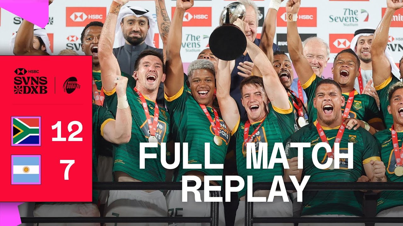 Blitzboks make it FIVE! | South Africa v Argentina | Full Match Replay | Dubai HSBC SVNS