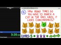The impossible quiz 2 100% in 9:14.61 World Record