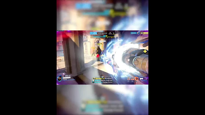 When Your Mercy Turns Into A DPS!   #overwatch2 #potg #doomfist