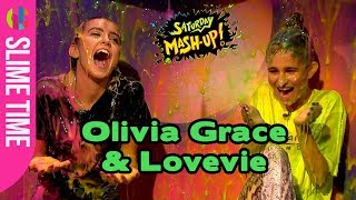 Olivia Grace and Lovevie get slimed!