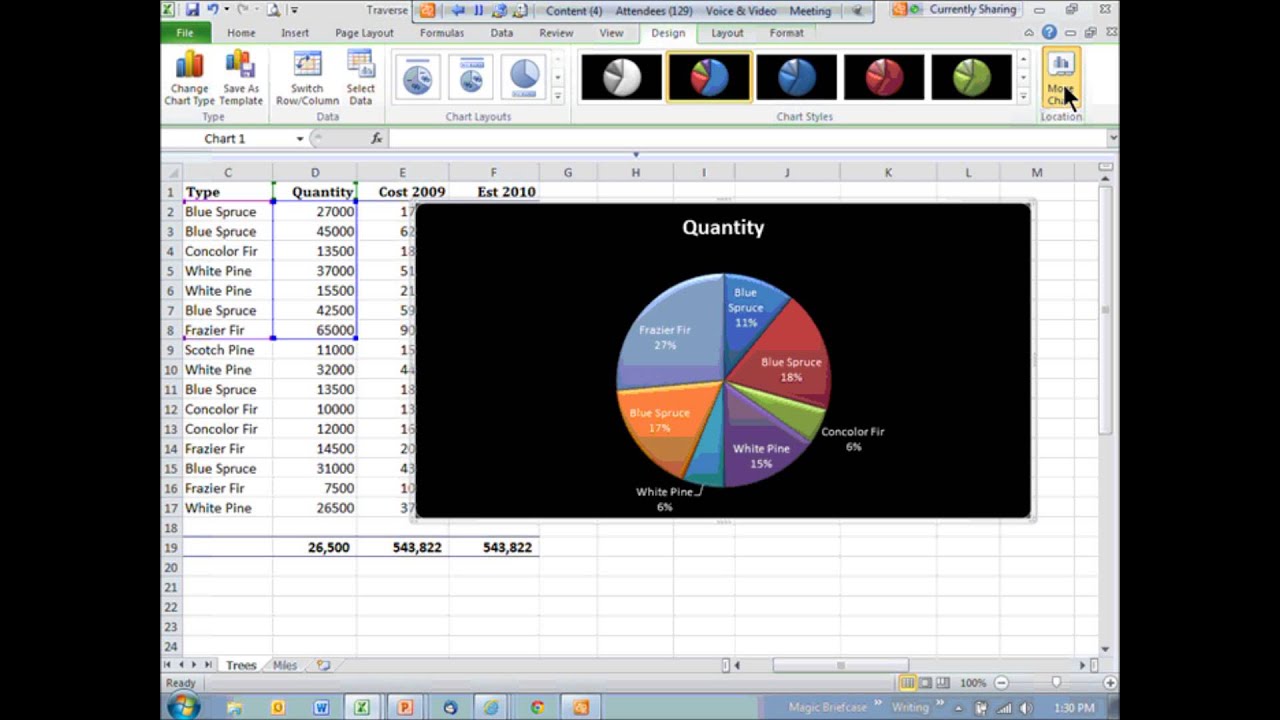 Moving a Chart to New Excel Workbook - YouTube