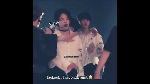 the way jungkook leaning on taehyung arms🥺🥺|| BTS memories of 2020
