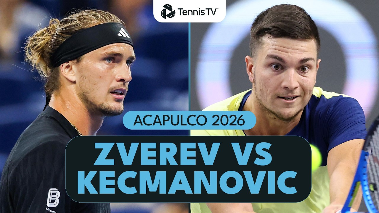 Miomir Kecmanovic SHOCKS Alexander Zverev 😱 I Acapulco 2026 Match Highlights
