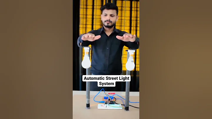 Automatic Street Light Project, Smart Street Project, Science Project #science #technology