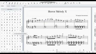 How to make a Horror Melody in Musescore