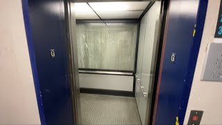 Both Dover Hydraulic elevators at the Market Parking Garage in Roanoke VA