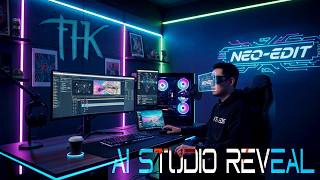 Editing Room Tour! Photoshop, DaVinci, Google Flow, Leonardo AI