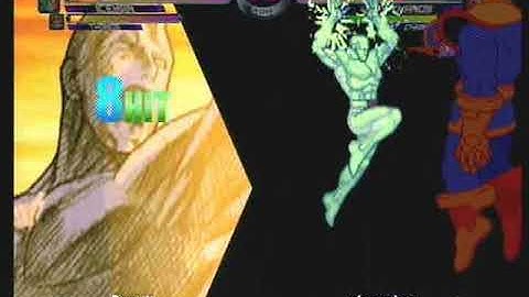 MvC2: Iceman/Thanos 100pct%+ Combo by Romneto