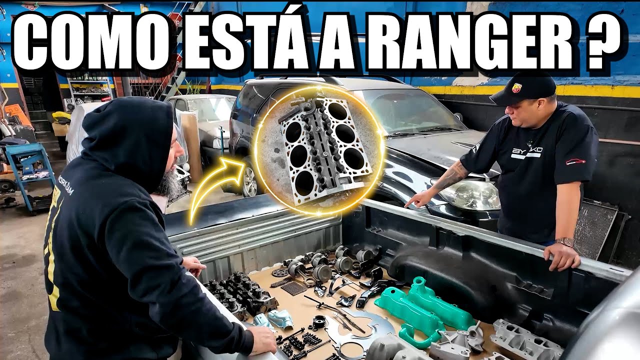 COMO ESTA O MOTOR DA MINHA RANGER ? - VAI FICAR ZERO ? - YouTube