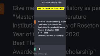 Build Resume ABSOLUTELY FREE - Day 2/100 #100DaysofAI #ChatGPT #Canva #shorts