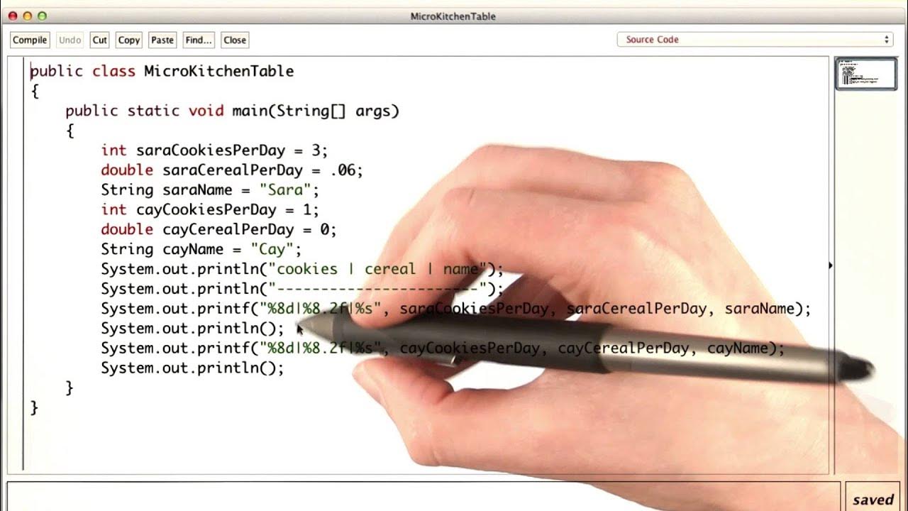 Formatted Output Practice Part 2 - Intro to Java Programming - YouTube