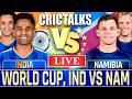🔴 IND vs NAM, World Cup, Cricket Live Match Today, Live Cricket Scores, Commentary Last 10 Overs