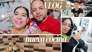 NUEVA COCINA /MAMI SINTIO NOSTALGIA 😓/ AL FIN LO CONSEGUIMOS/ VLOGS