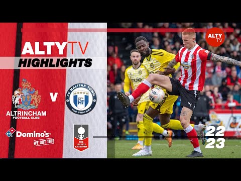 Altrincham Halifax Goals And Highlights