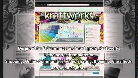 Kraftwerks  - JomSocialTemplates.com Video Review