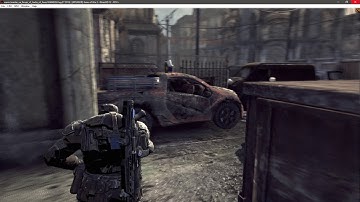 Xenia Xbox 360 Emulator - Gears of War 2 Ingame / Gameplay! (hacks build)