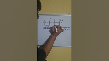 U-Tube Manometer Numerical Solved | Fluid Mechanics Made Easy #youtubeshorts #physics #education