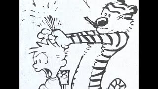 Calvin and Hobbes "The Hair Cut"