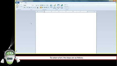 Formatting a Document_Class 2-Chapter 7-Introduction to WordPad-Part 3