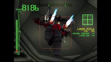 Armored Core 1 Destroy Floating Mines Final Mission H+ Non-tunnel Camping Easy 9-ball Kills