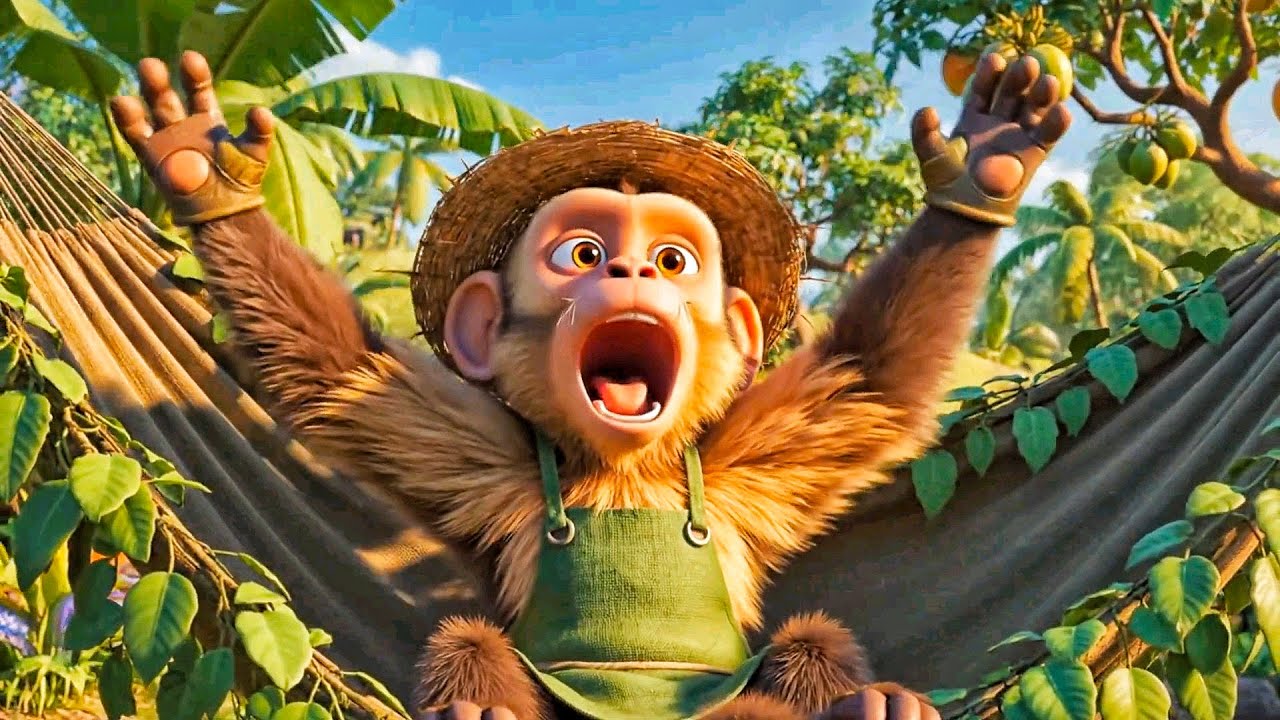 Garden Chaos Level 1000! Monkeys Use Juice Instead of Water – Total Mayhem! 🔥🐒