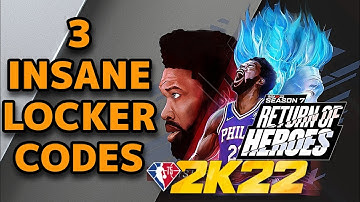 *3*  SEASON 7 FREE LOCKER CODES IN NBA 2K22 MyTEAM