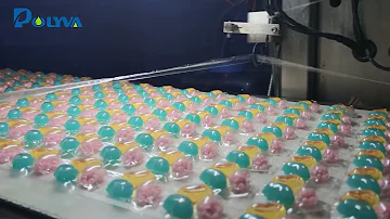 Polyva Çamaşır Paketleri 丨 sıvı deterjan jel boncuk dolum makinası (su bazlı film)