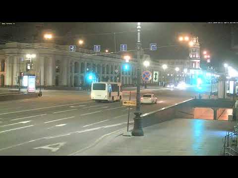 LIVE CAMERA Nevskiy avenue St. Petersburg Russia. Невский пр. Санкт-Петербург
