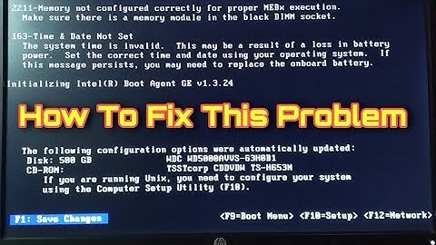 memory not configured correctly for proper mebx execution Solution 2021