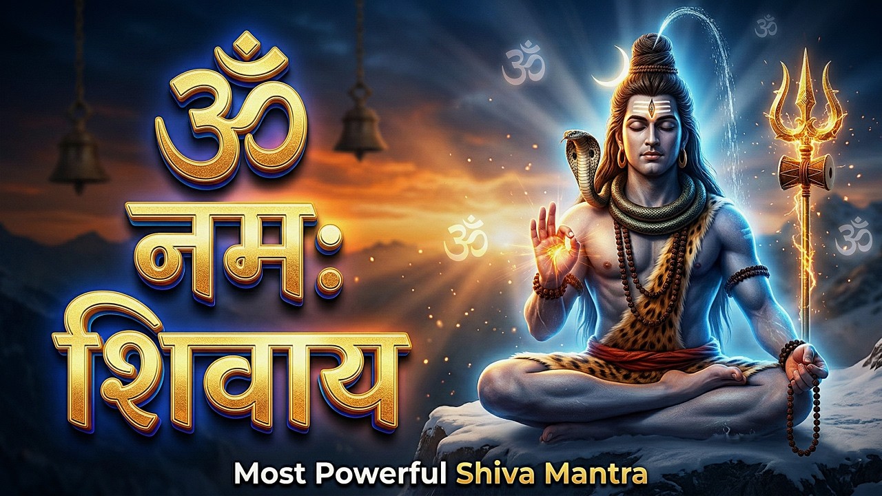 LIVE: ॐ नमः शिवाय धुन | Om Namah Shivaya ShivDhun | NonStop ShivDhun | Daily Mantra