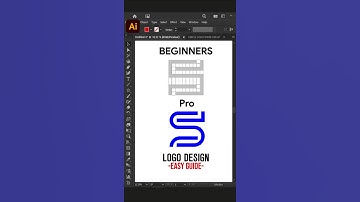 Adobe Illustrator 2025 Tips - How to Create Grid-Based Letter Logo Design Process #inaa_graphics
