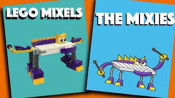 LEGO Mixels - Series 7 - The Mixies - Stop Motion Build | Bricks and Clay Play