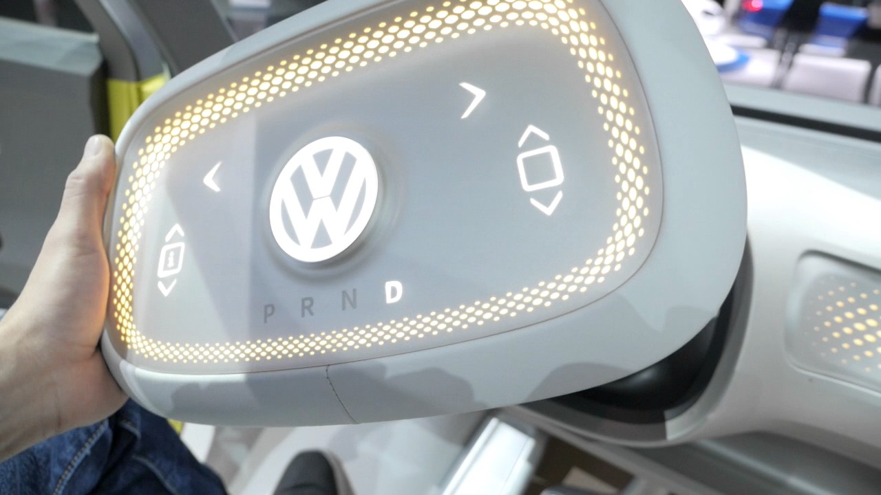 vw id buzz steering wheel